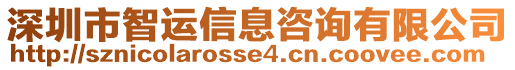 深圳市智運(yùn)信息咨詢有限公司