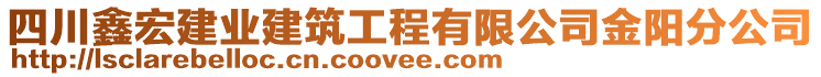 四川鑫宏建業(yè)建筑工程有限公司金陽分公司