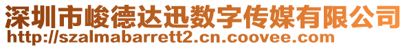 深圳市峻德達(dá)迅數(shù)字傳媒有限公司