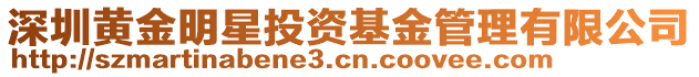 深圳黃金明星投資基金管理有限公司