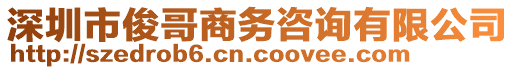 深圳市俊哥商務(wù)咨詢有限公司