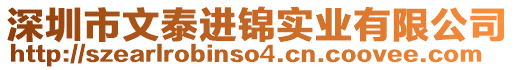 深圳市文泰进锦实业有限公司