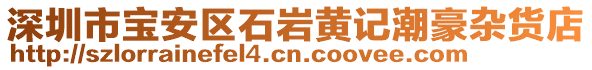 深圳市寶安區(qū)石巖黃記潮豪雜貨店