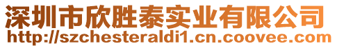 深圳市欣勝泰實(shí)業(yè)有限公司