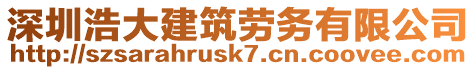 深圳浩大建筑勞務有限公司