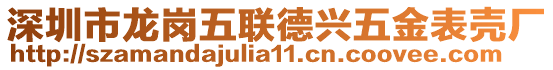 深圳市龍崗五聯德興五金表殼廠