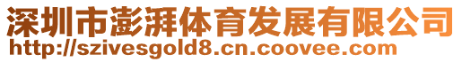 深圳市澎湃體育發展有限公司