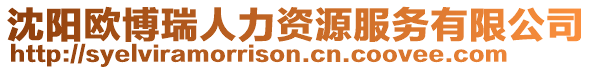 沈陽(yáng)歐博瑞人力資源服務(wù)有限公司