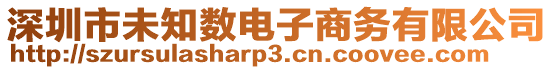 深圳市未知數(shù)電子商務有限公司