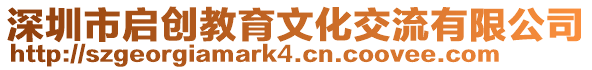 深圳市啟創(chuàng)教育文化交流有限公司