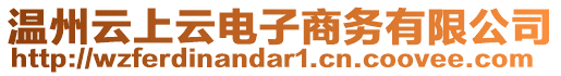 溫州云上云電子商務有限公司