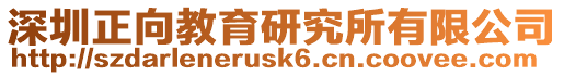 深圳正向教育研究所有限公司