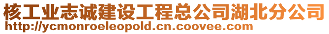 核工業(yè)志誠建設(shè)工程總公司湖北分公司