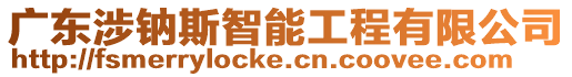 廣東涉鈉斯智能工程有限公司
