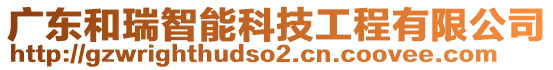 廣東和瑞智能科技工程有限公司