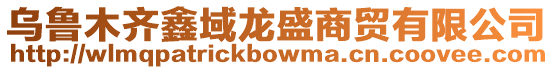 烏魯木齊鑫域龍盛商貿有限公司