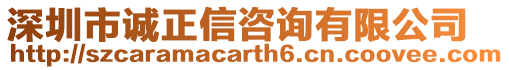 深圳市誠正信咨詢有限公司