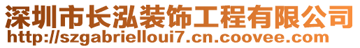 深圳市長(zhǎng)泓裝飾工程有限公司