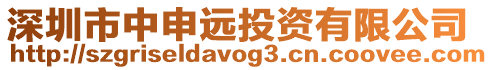 深圳市中申遠投資有限公司