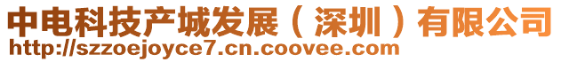 中電科技產(chǎn)城發(fā)展(深圳)有限公司