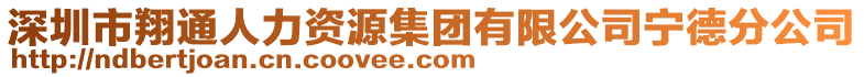 深圳市翔通人力資源集團有限公司寧德分公司