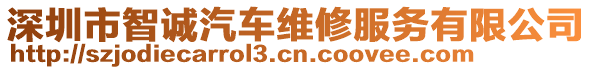 深圳市智誠汽車維修服務(wù)有限公司