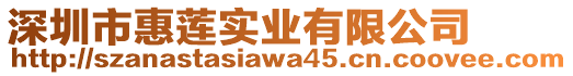 深圳市惠蓮實業有限公司