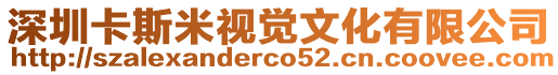 深圳卡斯米視覺文化有限公司