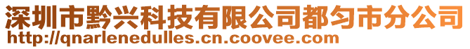 深圳市黔興科技有限公司都勻市分公司