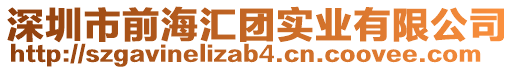 深圳市前海匯團(tuán)實(shí)業(yè)有限公司