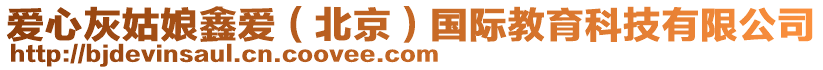 愛(ài)心灰姑娘鑫愛(ài)（北京）國(guó)際教育科技有限公司