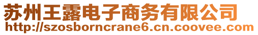 蘇州王露電子商務(wù)有限公司