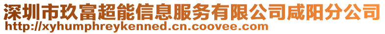 深圳市玖富超能信息服務(wù)有限公司咸陽分公司