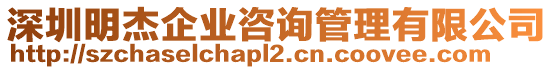 深圳明杰企業(yè)咨詢管理有限公司