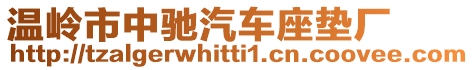 溫嶺市中馳汽車座墊廠