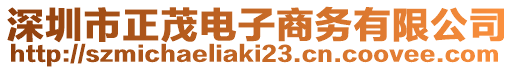 深圳市正茂電子商務(wù)有限公司