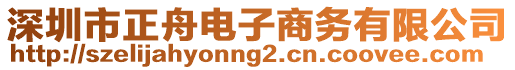 深圳市正舟電子商務有限公司