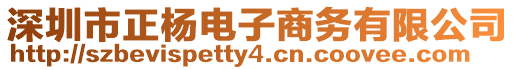 深圳市正楊電子商務(wù)有限公司