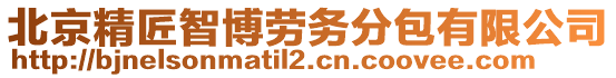 北京精匠智博勞務(wù)分包有限公司