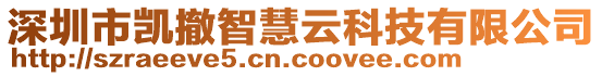 深圳市凱撤智慧云科技有限公司