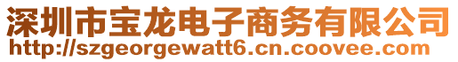 深圳市寶龍電子商務有限公司