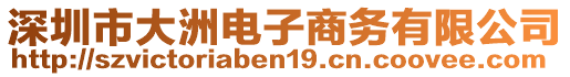 深圳市大洲電子商務(wù)有限公司