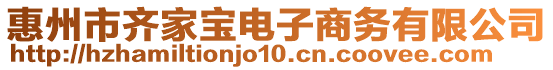 惠州市齊家寶電子商務(wù)有限公司