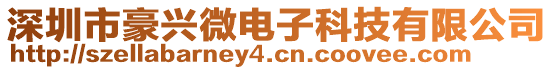 深圳市豪興微電子科技有限公司