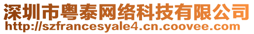 深圳市粵泰網(wǎng)絡(luò)科技有限公司