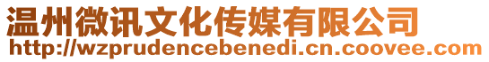 溫州微訊文化傳媒有限公司