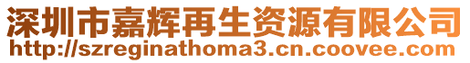 深圳市嘉輝再生資源有限公司