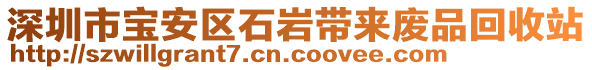 深圳市寶安區(qū)石巖帶來廢品回收站