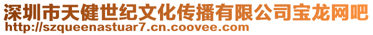 深圳市天健世紀(jì)文化傳播有限公司寶龍網(wǎng)吧