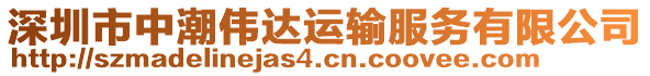 深圳市中潮偉達運輸服務有限公司